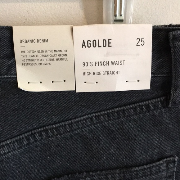 Agolde 90s Pinch Waist in Howl size 25 - Picture 8 of 9